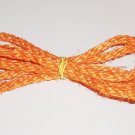 3/8" ORANGE SISAL Rope Unoiled bird toy parts 5' glider