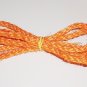 1/4" ORANGE SISAL Rope Unoiled bird toy parts 5' glider