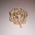 3/16" SISAL Rope Unoiled & Natural bird toy parts 20'