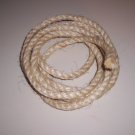 1.5" SISAL Rope Unoiled & Natural bird toy parts 10' cats