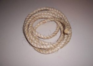 1" SISAL Rope Unoiled & Natural bird toy parts 2' pets