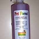 1 GALLON PET FOCUS bird & pet Cleaner toys parrots cage