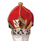 Large KINGS Cloth CROWN costume party novelty adult