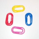 Extra Large OPEN connector links (4) bird toy parts parrots crafts houseware