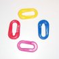 Extra Large OPEN connector links (4) bird toy parts parrots crafts houseware