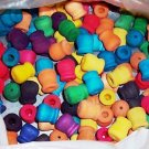 25 WOOD CUPS bird toys parrots cages parts perch crafts