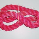 1.5" PINK SISAL Rope Unoiled bird toy parts 4.5' monkey