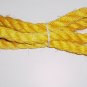 1" YELLOW SISAL Rope Unoiled bird toy parts 4.5' glider
