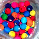 24 1" WOOD BEADS bird toy parts 3/8" hole parrots crafts amazon grays