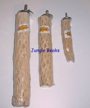 MANU MINERAL /CALCIUM Perche Large parrots toys amazons grays cockatoos Small-Large