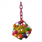 JOLLY SPHERE bird toy parts parrots amazons greys KIDS