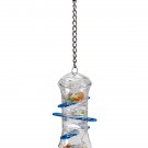 Push & Pull Foraging bird toy feeder parrot grey amazon