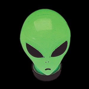 ALIEN GLOW IN THE DARK PUTTY HEAD