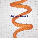 ORANGE Sisal Rope Boing Swing bird toy perch LRG parrot