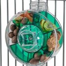 XLarge Acrylic Foraging Treat Wheel bird toy parrots Macaws Cockatoos