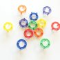 12 STACKING RINGS bird toy parts parrots cages Amazons grays eclectus