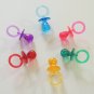 12 X-Large Pacifiers bird toy parts parrots cages favors