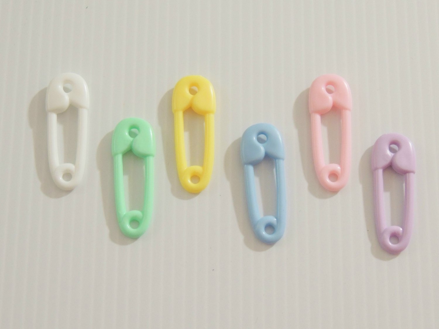 12 Large Solid Safety Pins