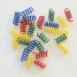 24 Crazy Springs bird toy parts parrots cages crafts