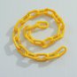 2' 1.5" YELLOW Plastic Chain bird toy part parrot monky