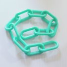 3" WHITE Plastic Chain bird toy parts parrots cages novelty crafts