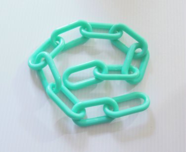 3" WHITE Plastic Chain bird toy parts parrots cages novelty crafts