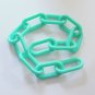3" WHITE Plastic Chain bird toy parts parrots cages novelty crafts