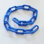 2' BLUE Plastic Chain 2" bird toy parts parrots cages