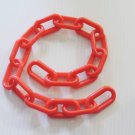 2' RED Plastic Chain 2" bird toy parts parrots cages