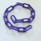 2' PURPLE Plastic Chain 2" bird toy parts parrots cages
