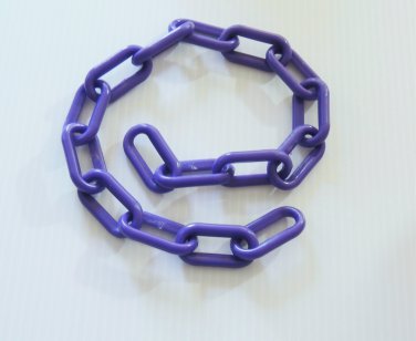 2' PURPLE Plastic Chain 2" bird toy parts parrots cages