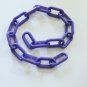 2' PURPLE Plastic Chain 2" bird toy parts parrots cages