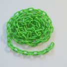 5' GREEN 3/4" Plastic Chain bird toy parts parrots cages