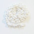 5' WHITE 3/4" Plastic Chain bird toy part parrot crafts