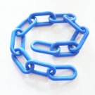 2' of 3" BLUE Plastic Chain bird toy parts parrots cages monkeys