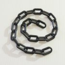 2' 1.5" BLACK Plastic Chain bird toy part parrot monkey