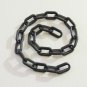 2' 1.5" BLACK Plastic Chain bird toy part parrot monkey
