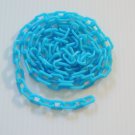 5' SEA BLUE 3/4" Plastic Chain bird toy parts parrot cage