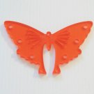 Acrylic Butterfly bird toy RED parts parrots cage crafts amazns grays tiels eclectus