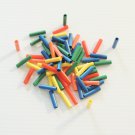 1 POUND TUBE BEADS bird toy parts parrots crafts kids