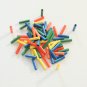 1 POUND TUBE BEADS bird toy parts parrots crafts kids