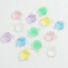 18 Transparent Baby Blocks bird toy parts parrots cages