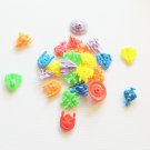 25 SPACE SHIPS 1/4" hole bird toy parts parrots cages crafts kids
