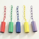 1 Med Safety Bell w/Matching chain bird toy parts parrots cages crafts toys