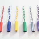 SMALL Safety Bell w/ Matching chain bird toy parts parrots cages crafts toys