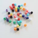 50 12mm Barrel Beads bird toy parts parrots cages