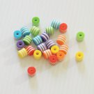 STRIPED BEADS acrylic bird toys parrots cages parts