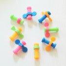 12 small NUTS & BOLTS bird toy parts parrots grays tiel