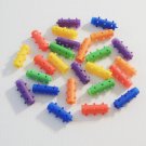 25 FUNKY TUBES bird toy parts parrots cages kids crafts