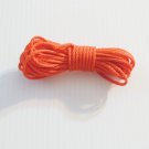 20' ORANGE POLY ROPE bird toy parts parrots crafts pets